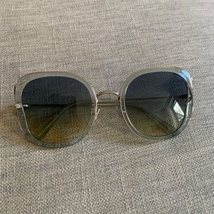 Coach Large Frame Light Blue Sunglasses- NWOT